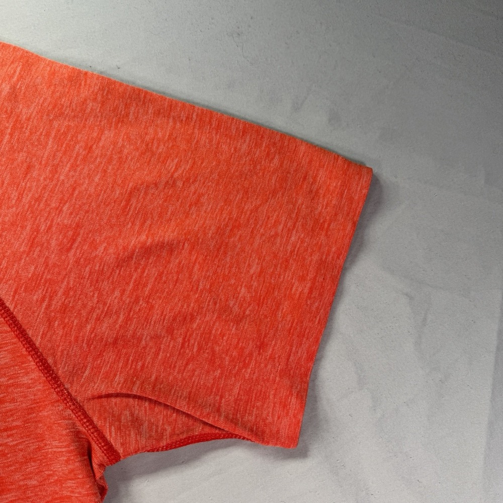Rhone Shirt Mens Medium Orange Short Sleeve Crewneck Performance Stretch Tech - Picture 5 of 11
